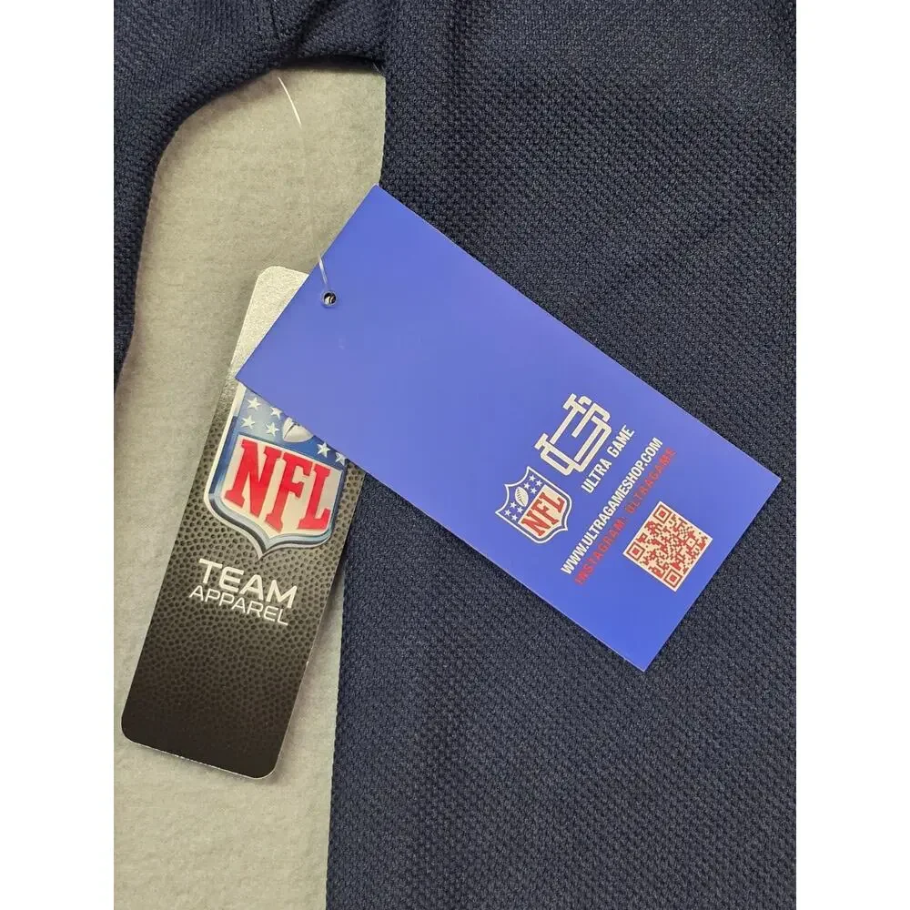 New With Tags Dallas Cowboys NFL Football Star Shirt Navy‎ Large Ultra Game Long